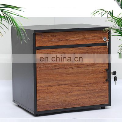 New Design Metal Mail Post Box With Wood Outdoor Wall Mounted Letter Box Residential Mailboxes
