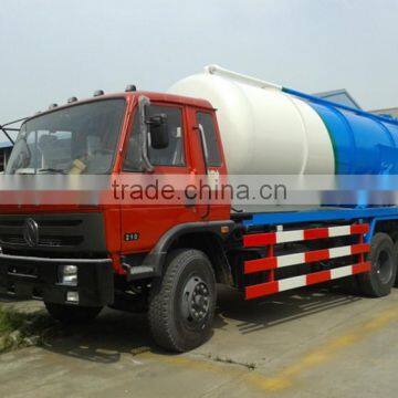 6x4 big capacity sewage pump truck, dongfeng sewage sucking truck