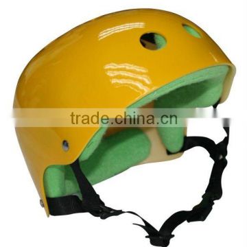 new style safety yellow skating helmet ABS EPS