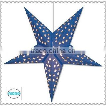 Christmas Star Paper Lantern for Holiday decoration