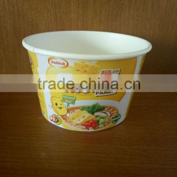 Disposable Hot Soup Deep Paper Bowl Fast Food Restaurant Food Container