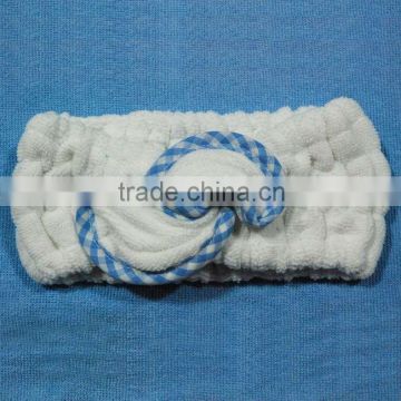 microfiber fibre hair headband extensions braid with elastic