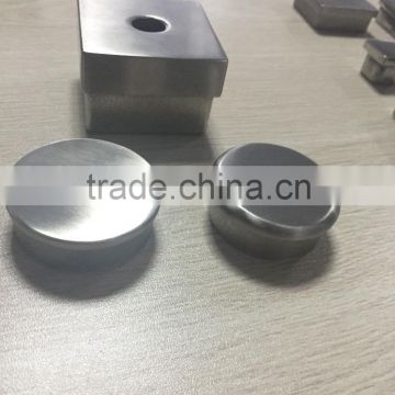 end caps 50mm stainless steel handrail square hollow steel tube steel post