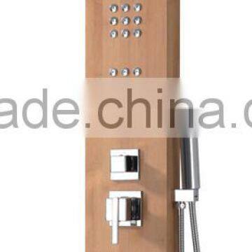 Nature bamboo bath shower panel