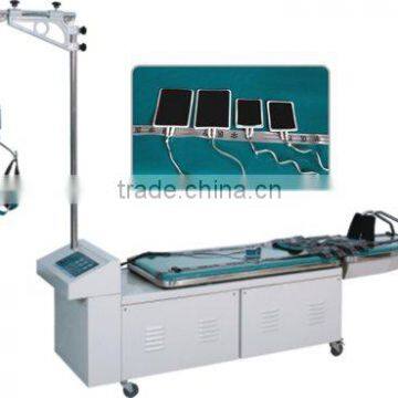 Multifunctional Traction Bed for Cervical and Lumbar Vertebra Treatment (9001/13485 approved)