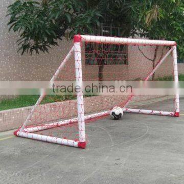 7' x 4' portable PVC soccer goal for training