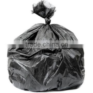 DHPE plastic trash can liner/plastic garbege/rubbish bags