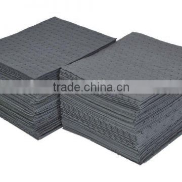 Universal absorbent pad made of nonwoven fabric