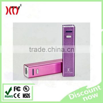 Manufacturer for Promotional gift mini power bank 2600mah