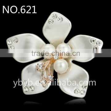 34mm peal button of garment accessory for lace trim and stick on clothes and shoes