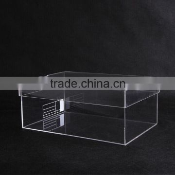 best selling good quality high clear acrylic shoe display box