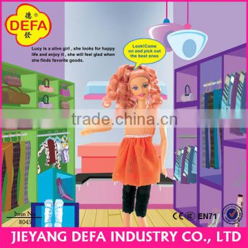 happy shopping doll with doll shoes and accessories