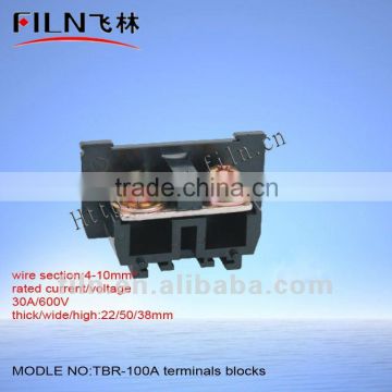 comb busbar terminal block TBR-100A