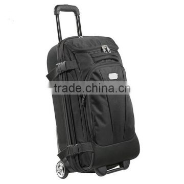 Professional factory cheap fabric/polyester luggage wholesale