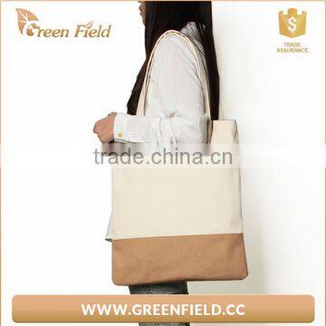 New design shopping bag women travel canvas shopper bag