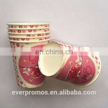 Custom Printed Disposable Wholesale/The Lovely Girl High Quality Party Cups