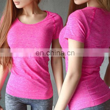 Gym T shirt Compression Tights Women's Sport T-shirt Dry Quick Running Short Sleeve T-shirts Fitness Women Clothes Tees & tops