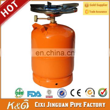 Factory Supply 5KG gas cylinder, Empty LPG Gas Cylinder,Home Use lpg gas cylinder filling
