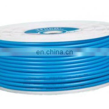 PU Material 14mm Size 100 Meters Blue Color Polyurethane Pneumatic Air PU Tube Hose