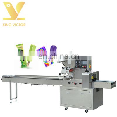 Horizontal small ice lolly popsicle filling packing packaging machine