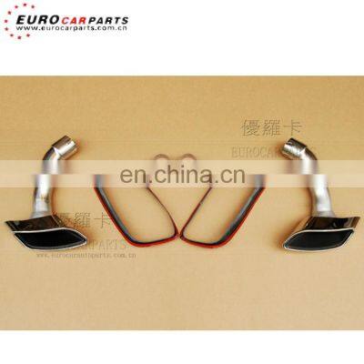 E71 X6 muffler tips with cover fit for X6 M style