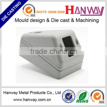 China GuangZhou die casting factory customizes cctv security camera enclosure housings hdd enclosure aluminum die casting