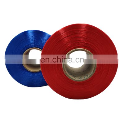 China factory high tenacity 100%  fdy polyester filament yarn dope dyed cheap price
