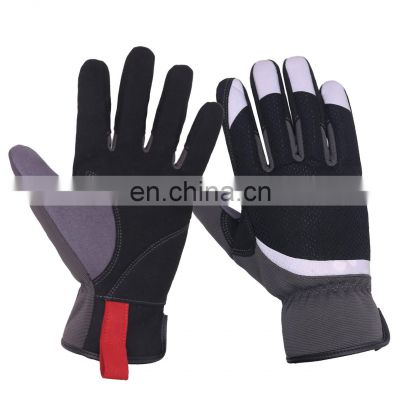 HANDLANDY Hand safety working Construction Outdoor DIY Vibration-Resistant Mechanic Protective Gloves