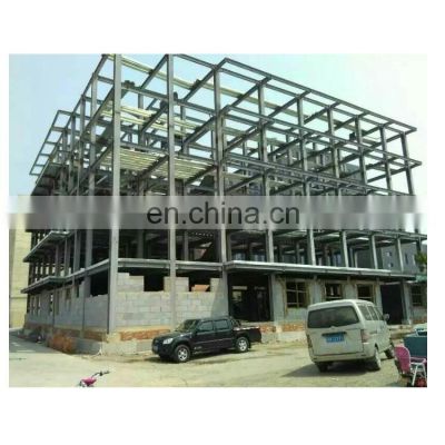 China Made Prefabricated Steel Structure 3 Story Warehouse Hotel Building