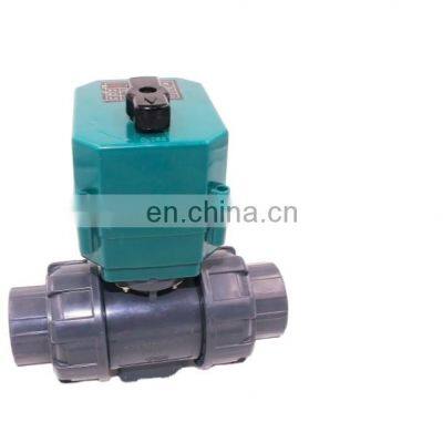 double union CTF-001 10nm 2 way dn 32 electrically actuated ball valve