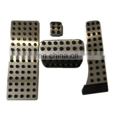Car Accessories Non-Slip Performance Metal Foot Pedal Pads Clutch Rubber Brake Pedal Pad Cover For Mercedes-Benz C