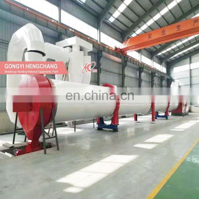 Competitive price 3 pass rotary industrial dryer clay stone drum sand quartz drying ore particle river sand dryer machine