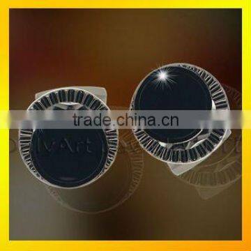 wholesale alibaba China make custom onyx art cufflinks, cufflink fashion accessories