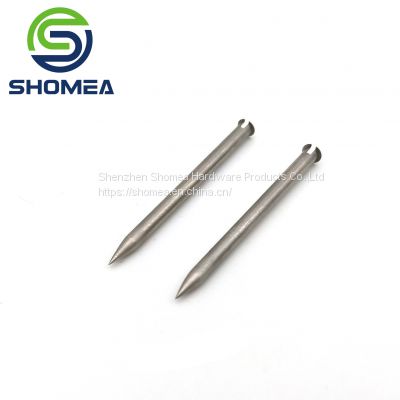 Shomea Customized pencil point tip 304/316 Stainless Steel Piercing needle with flared end