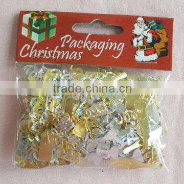 "Merry Christmas" paillette/sequin/table confetti/xmas decoration confetti