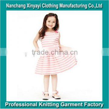 2015 the latest design Custom Dri Fit Fabric Child Clothes alibaba China Supplier / Dress Cute Summer Girls' Dress