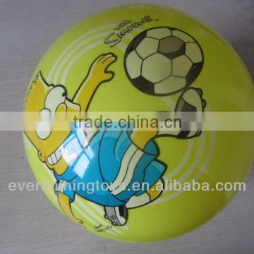 eco-friend sticker pvc ball