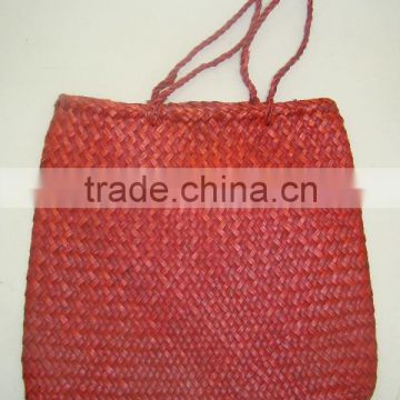 RED STRAW BAG different quality attractive