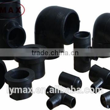 Dimensions of PE Gas Supply Pipe used Pipe fittings HDPE Pipe Fittings