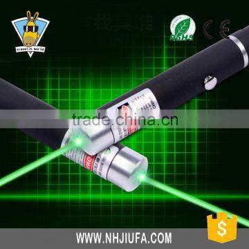 JF High Powerful 50mw Green Laser Pointer Pen with All Stars Head, Aluminum Material Laser Pen, Long Distance Laser Pointer