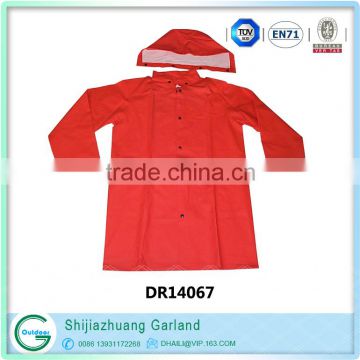 china supplier prices high quality pu rainwear