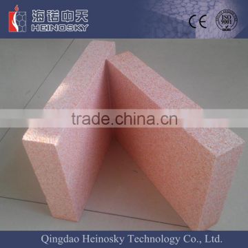 new patent products high density fire retardant coated eps hard foam insulation wall panels