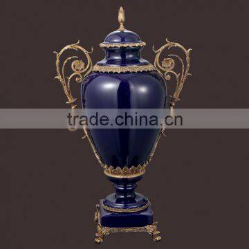 C16 Chinese antique blue chinese vase