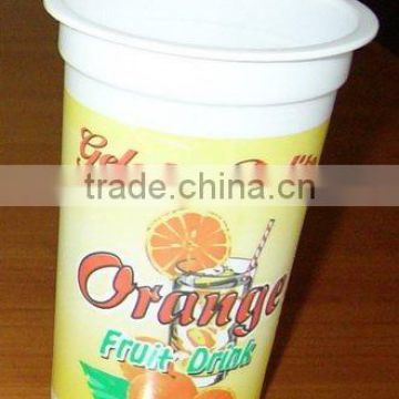 disposable printed milk cups