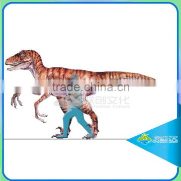 Silicon rubber dinosaur costume