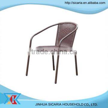 Environmental pe rattan/wicker chair