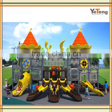 Castle Theme Playground Castle Outdoor Play Equipment for Kids
