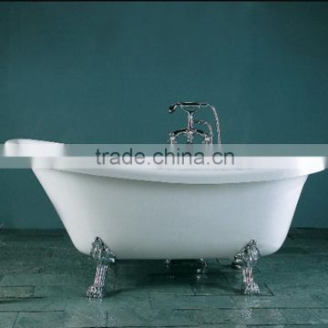 classical cast iron enamal clawfoot bathtub