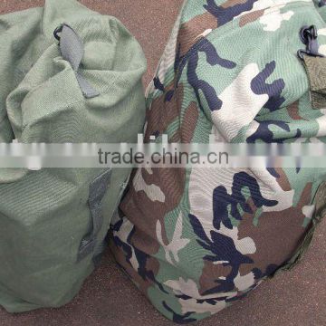 Green outdoor military canvas bag