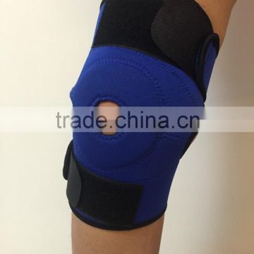 Adjustable neoprene sports knee pad medical knee support